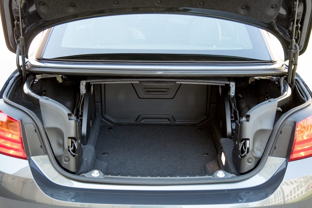 BMW M4 Cabrio Kofferraum