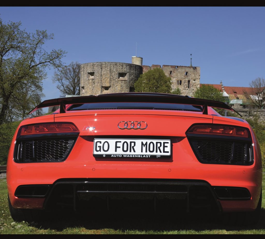 Heckansicht Audi R8